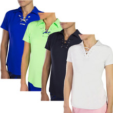 JoFit Women's Lace Up Polo