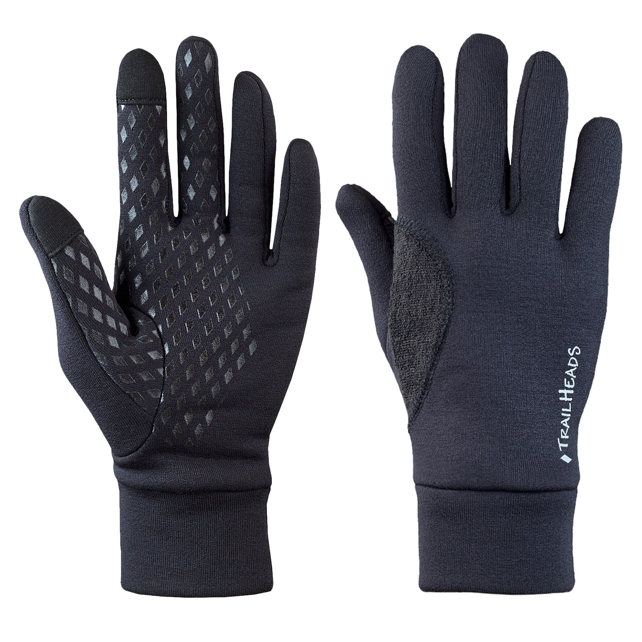 TrailHeads Men's Power Stretch Running Gloves