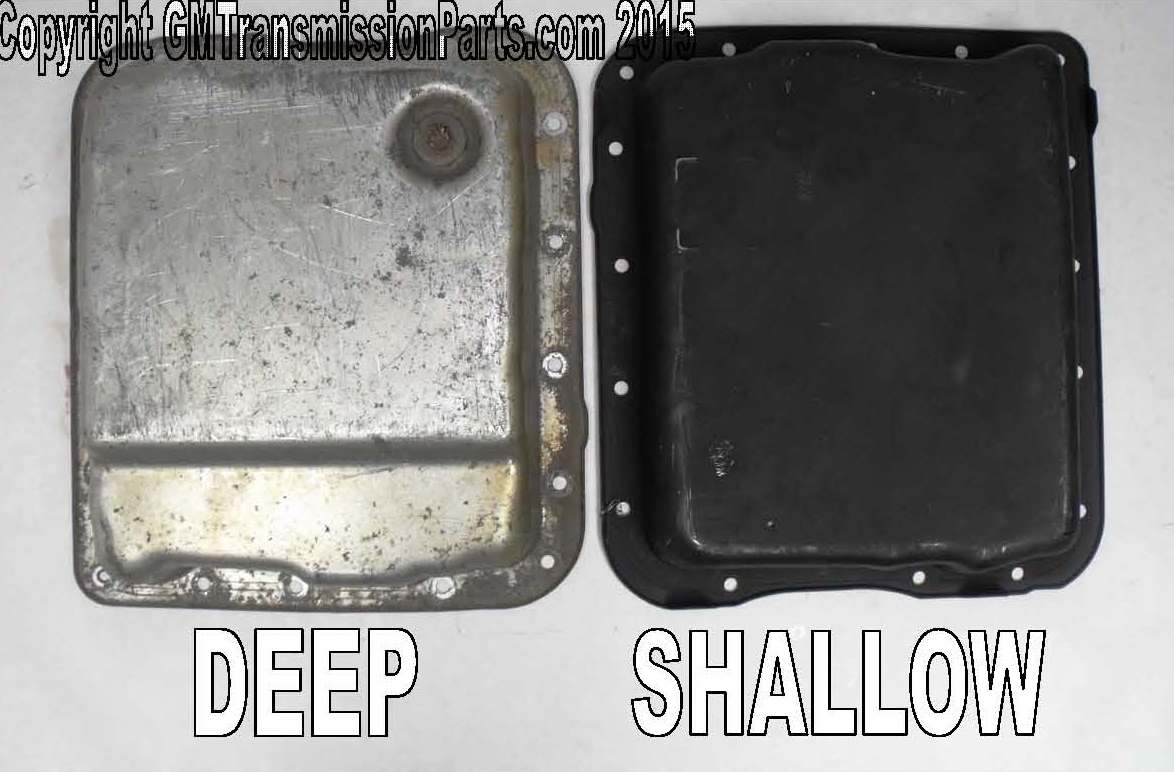 Gm Transmission Pan Identification Chart