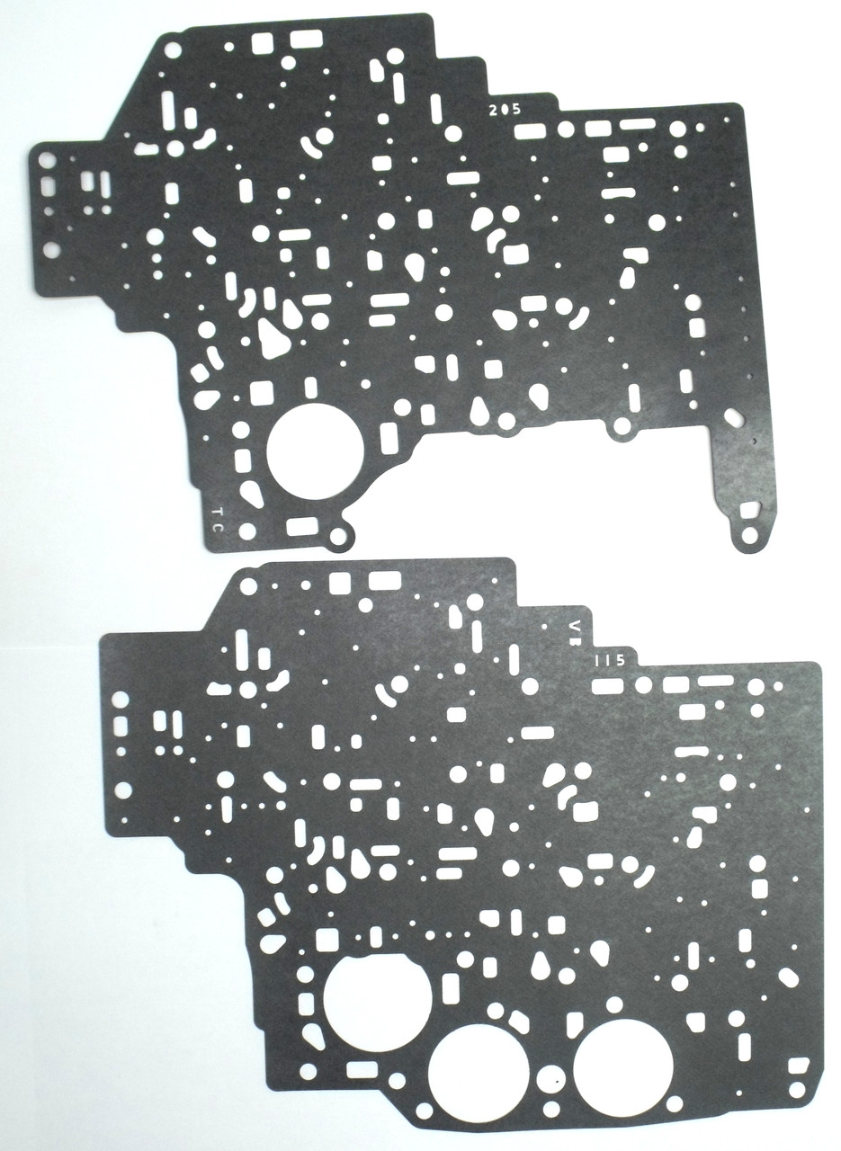 Valve Body Separator Plate Gasket Set, 4L80E (19901996) Upper & Lower