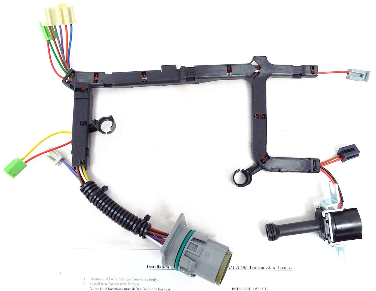 4L60E INTERNAL SOLENOID WIRING HARNESS WITH NEW TCC SOLENOID 1993-2002