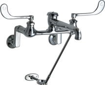 Chicago Faucets (815-VBCP) Hot and Cold Water Sink Faucet