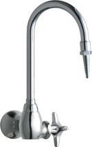 Chicago Faucets (933-CP) Single Inlet Cold Water Faucet