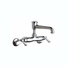 Chicago Faucets (886-RCP) Hot and Cold Water Sink Faucet