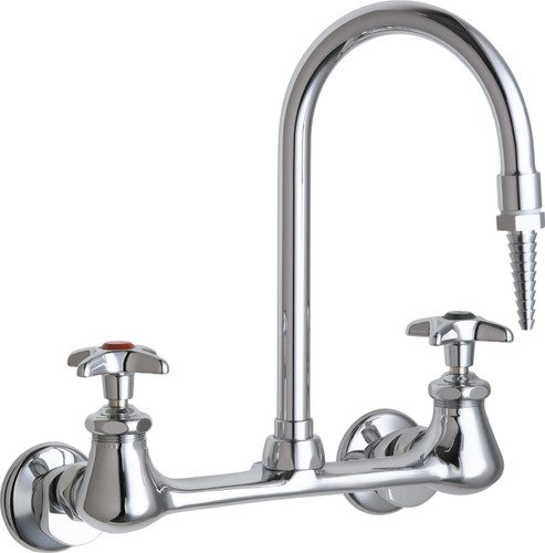  Chicago Faucets (942-WSLCP) Hot and Cold Water Inlet Faucet