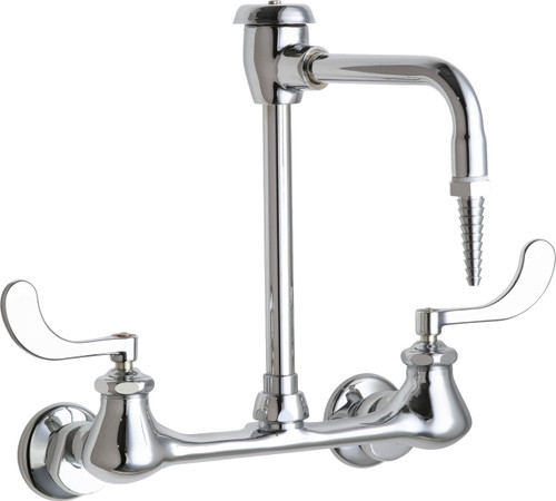  Chicago Faucets (943-317CP) Hot and Cold Water Inlet Faucet with Vacuum Breaker