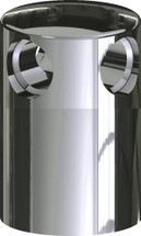 Chicago Faucets (983-CP) Turret with Three Outlets