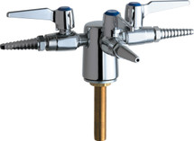 Chicago Faucets (983-WSV909AGVCP) Turret with Three Ball Valves