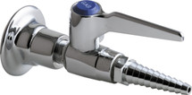 Chicago Faucets (986-909AGVCP) Wall Flange with Single Ball Valve