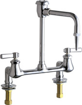 Chicago Faucets (947-369CP) Hot and Cold Water Inlet Faucet with Vacuum Breaker