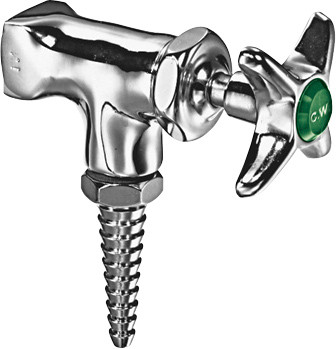  Chicago Faucets (954-CP) Single Cold Water Angle Valve