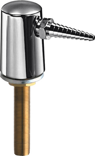  Chicago Faucets (980-WSE7TCP) Turret with Single Serrated Hose Nozzle and Inlet Supply Shank