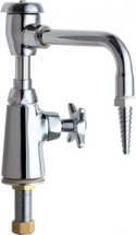 Chicago Faucets (926-VBE7CP) Deck-mounted manual laboratory faucet, single-hole, single-supply