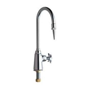  Chicago Faucets (927-CP) Single Inlet Cold Water Faucet