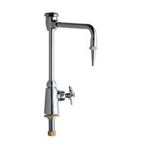  Chicago Faucets (928-GN8BVBE7CP) Single Inlet Cold Water Faucet with Vacuum Breaker