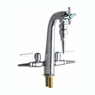  Chicago Faucets (1332-E22E7-204CP) Combination Double Service Fixture