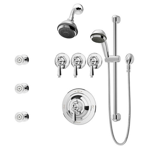  Symmons (1-7480-X-CHKS) Water Dance Shower/Hand Shower System