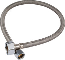 Chicago Faucets (1003-420JKABNF) 3/8" x 1/2" Stainless Steel Hose