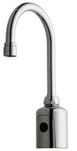 Chicago Faucets (116.595.AB.1) HyTronic Gooseneck Sink Faucet with Dual Beam Infrared Sensor - Patient Care Application