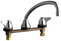  Chicago Faucets (1888-XKABCP) Concealed Hot and Cold Water Sink Faucet for Stainless Steel Coumter