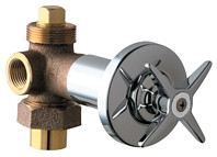  Chicago Faucets (769-PLABCP) Concealed Angle Valve