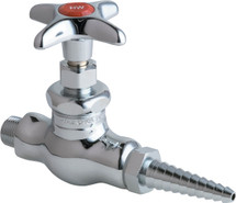 Chicago Faucets (937-HWCP) Single Hot Water Straight Valve