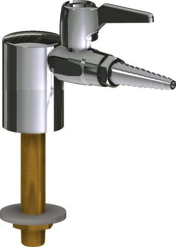  Chicago Faucets (980-WSV909LEB) Deck-mounted laboratory turret with single ball valve