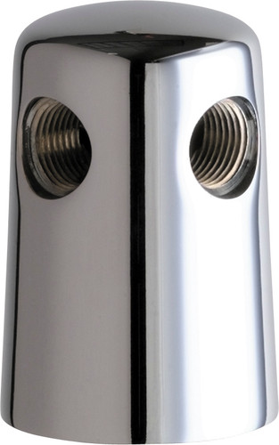  Chicago Faucets (981-CP) Turret with Two Side Outlets @ 180 Deg