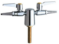 Chicago Faucets (981-WSV909CAGCP) Turret with Two Ball Valves