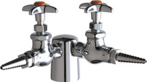 Chicago Faucets (982-937CHAGVCP) Turret with Two Needle Valves