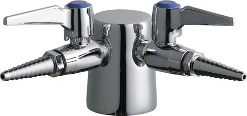  Chicago Faucets (982-DS909AGVCP) Turret with Two Ball Valves with Two Inlet Supplies