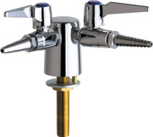 Chicago Faucets (982-VR909AGVCP) Turret with Two Ball Valves