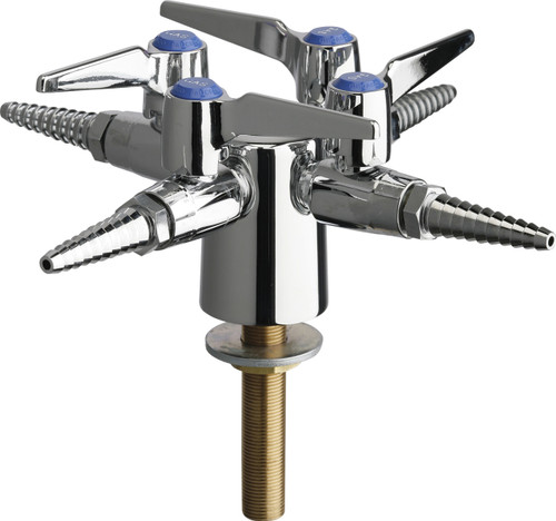  Chicago Faucets (984-VR909CAGCP) Turret with Four Ball Valves