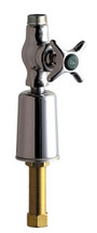 Chicago Faucets (985-BLES) Turret with Single Inlet Cold Water Faucet
