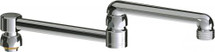 Chicago Faucets (DJ13JKABRCF) 13" double-jointed swing spout