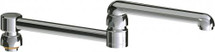 Chicago Faucets (DJ13LEOJKAB) 13" Double-jointed Swing Spout