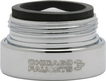 Chicago Faucets (E28JKABCP) 1.0 GPM (3.8 L/min) Vandal Proof Pressure Compensating Econo-Flo Non-Aerating Spray
