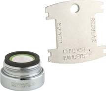 Chicago Faucets (E2805JKABCP) 0.5 GPM (1.9 L/min) Vandal Proof Pressure Compensating Econo-Flo Non-Aerating Spray