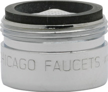 Chicago Faucets (E70JKABCP) 0.5 GPM (1.9 L/min) Non-Aerating Laminar Outlet