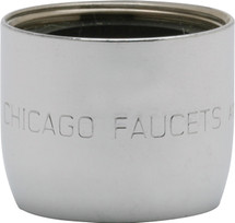 Chicago Faucets (E72JKABCP) 0.5 GPM (1.9 L/min) Non-Aerating Laminar Outlet
