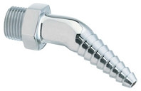 Chicago Faucets (E7XTJKCTF) Full Flow Laboratory 30-Degree Angled Serrated Nozzle