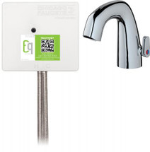 Chicago Faucets (EQ-A21A-55ABCP) Touch-free faucet with plug-and-play installation