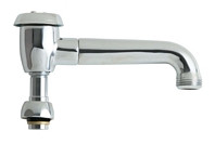  Chicago Faucets (L5VBJKCP) 5-3/4" L Type Swing Spout with Atmospheric Vacuum Breaker