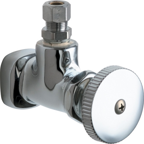  Chicago Faucets (1015-ABCP)  Angle Stop Fitting