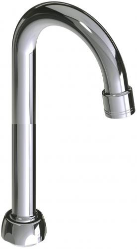  Chicago Faucets (GN1BFCJKABCP) 3-1/2" rigid/swing gooseneck spout