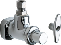 Chicago Faucets (1013-MMABCP)  Angle Stop Fitting with Loose Key