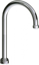 Chicago Faucets (GN2AE1JKABCP) 5-1/4" rigid/swing gooseneck spout