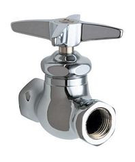  Chicago Faucets (45-XKABCP) Straight Stop Fitting