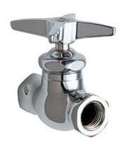 Chicago Faucets (45-244ABCP) Straight Stop Fitting