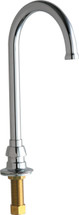 Chicago Faucets (626-ABCP) Remote Rigid/Swing Gooseneck Spout